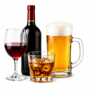Beer, wine, and spirits